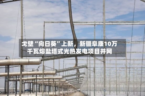 戈壁“向日葵”上新，新疆阜康10万千瓦熔盐塔式光热发电项目并网-第2张图片