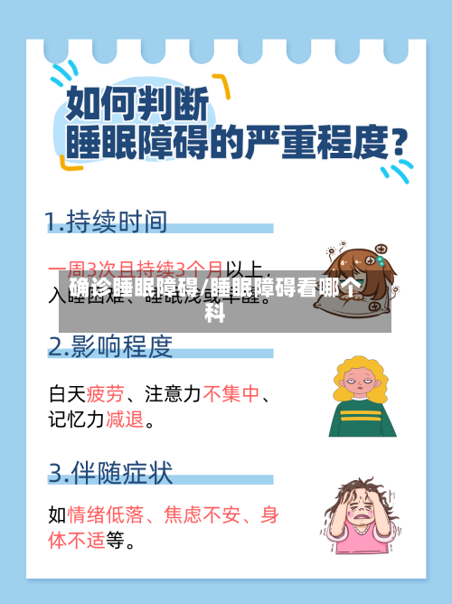 确诊睡眠障碍/睡眠障碍看哪个科