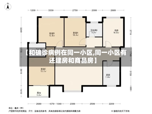 【和确诊病例在同一小区,同一小区有还建房和商品房】