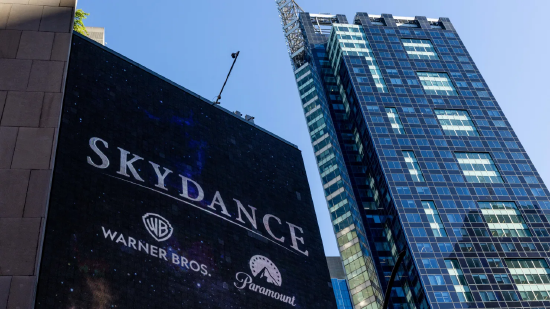 Skydance于周二完成1100亿美元收购华纳兄弟探索交易后，股价再度下跌2%
